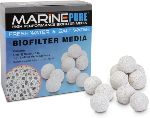 cermedia marinepure sphere bio-filter media